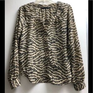 Patterson J. Kincaid Originals Patterned Blouse – Size S